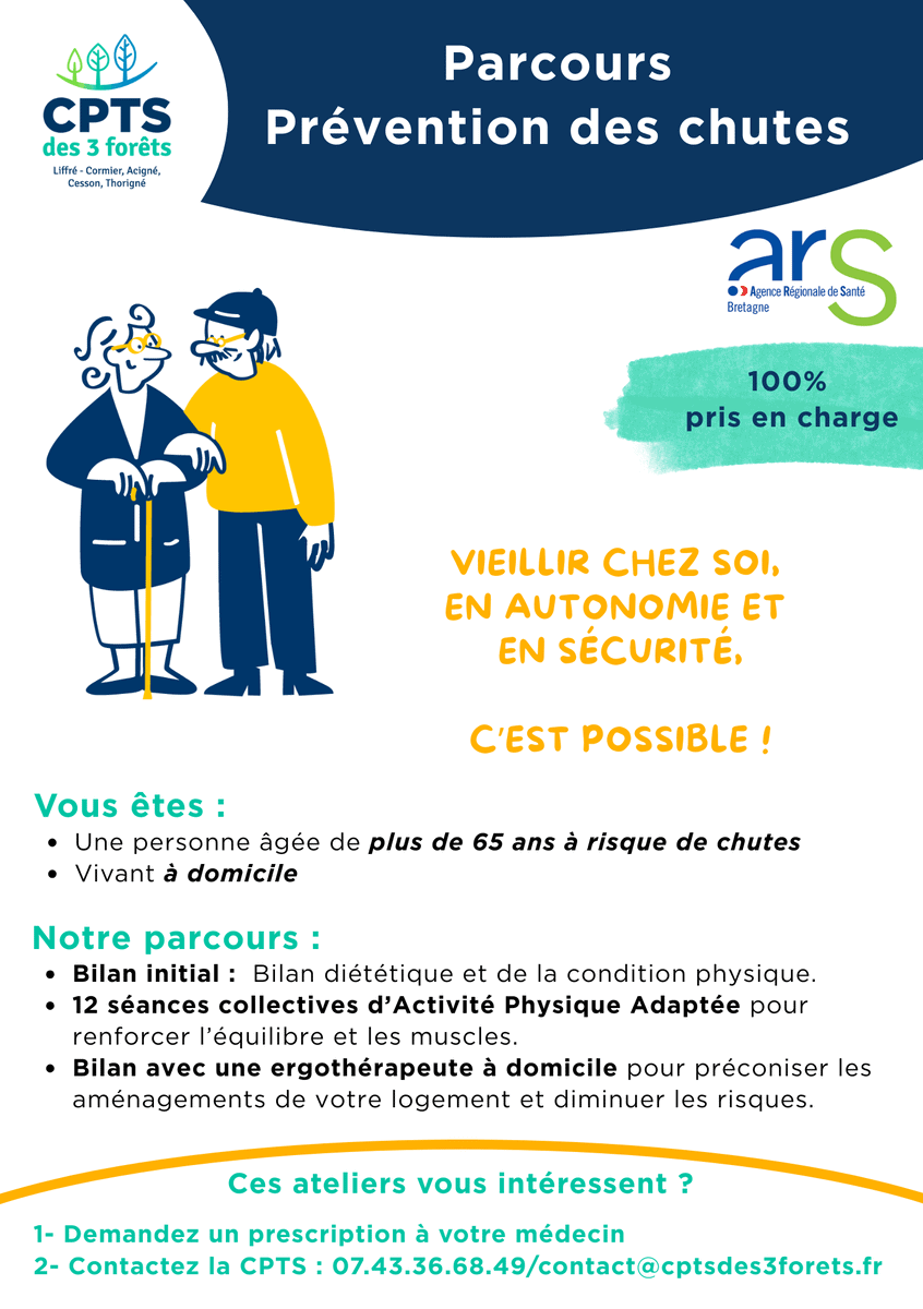 Ateliers séniors Prévention des chutes A5